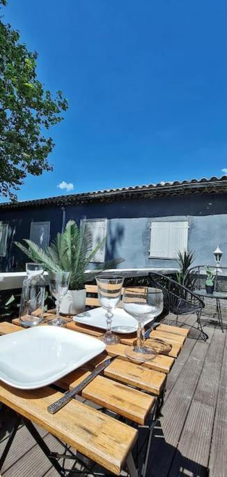 カルカソンヌ#New#Terrasse Sud Ouest#Pied De La Cite #1アパートメント エクステリア 写真